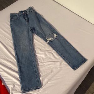 SHEIN mom/ baggy jeans high waist